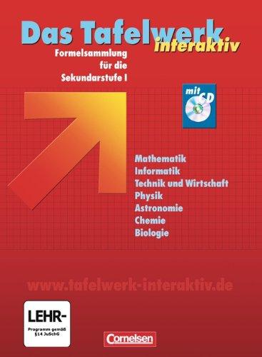 Das Tafelwerk interaktiv - Westliche Bundesländer: Schülerbuch mit CD-ROM