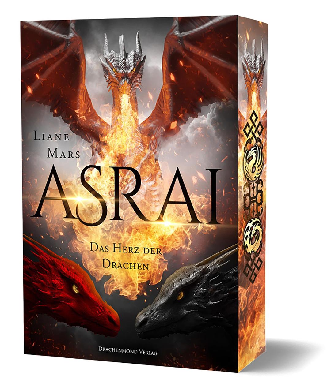 Asrai - Das Herz der Drachen: Die epische Romantasy-Saga der Spiegel-Bestseller Autorin | mit Farbschnitt-Garantie