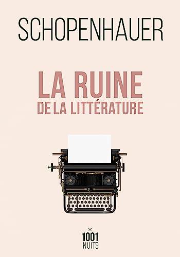 La ruine de la littérature