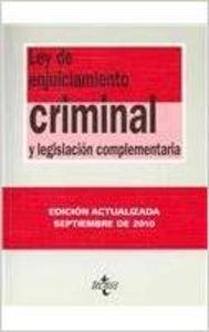 Ley de Enjuiciamiento Criminal (Derecho - Biblioteca De Textos Legales, Band 267)