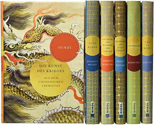 Fernöstliche Klassiker: 6 Bände im Schuber: Die Kunst des Krieges, Fünf Ringe, Hagakure, Bushido, Gespräche, Tao te king