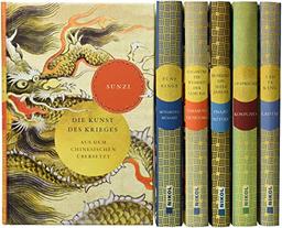 Fernöstliche Klassiker: 6 Bände im Schuber: Die Kunst des Krieges, Fünf Ringe, Hagakure, Bushido, Gespräche, Tao te king