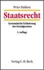 Staatsrecht: Systematische Erläuterung des Grundgesetzes für die Bundesrepublik Deutschland