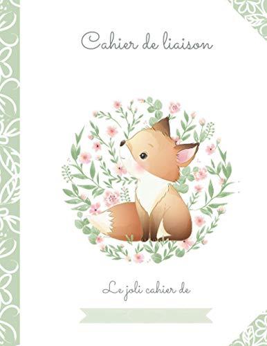 CAHIER DE LIAISON PARENT - ASSISTANT(E)-MATERNEL(LE) - CRECHE - MAM: 1 AN DE SUIVI : format petit cahier standard. Cahier de vie - hippopotame