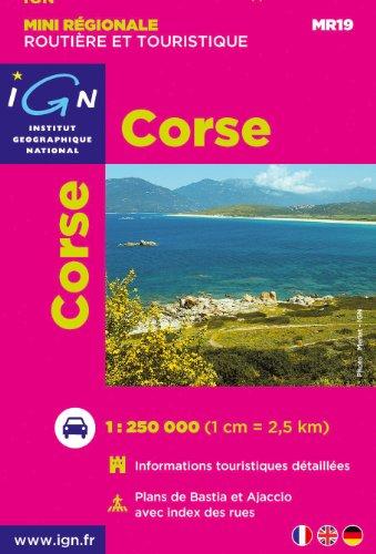 Corsica Mini Region Map 2010