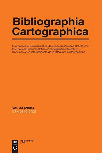 Bibliographia Cartographica 2006 (BC 33)