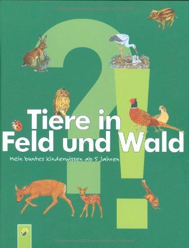 Tiere in Feld und Wald: Mein kunterbuntes Kinderwissen ab 5 Jahren