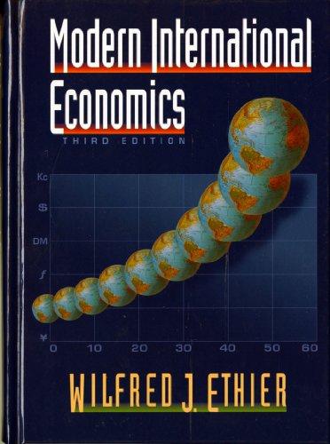 Modern International Economics