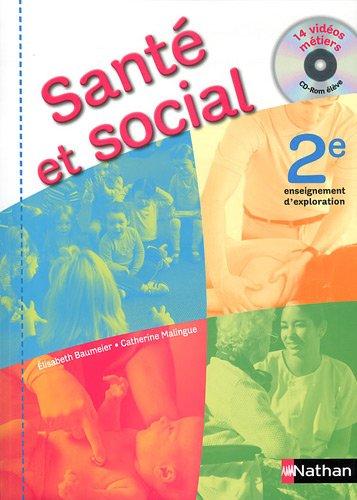 Santé et social, 2e : enseignement d'exploration