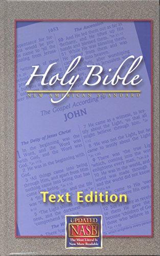 Large Print Text Bible-NASB