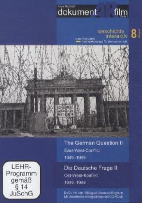 Die Deutsche Frage II - Deutschland und der Ost-West-Konflikt 1949-1969, 1 DVD (Bilingual)