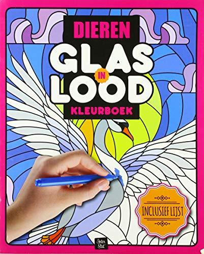 GLAS-IN-LOOD KLEURBOEKEN DIEREN