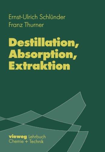 Destillation, Absorption, Extraktion