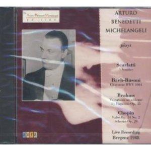 Arturo Benedetti Michelangeli - Konzert in Bregenz 1985 [UK-Import]