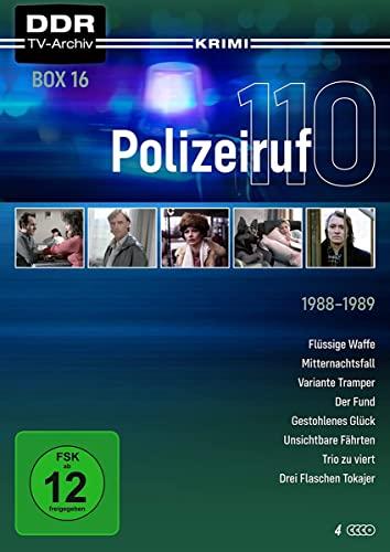 Polizeiruf 110 - Box 16 (DDR TV-Archiv) mit Sammelrücken [4 DVDs]