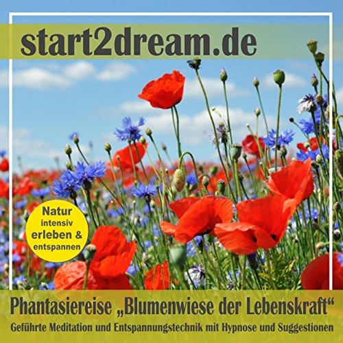 Phantasiereise &#34;Blumenwiese der Lebenskraft&#34;: Geführte Meditation und Entspannungstechnik mit Hypnose und Suggestionen