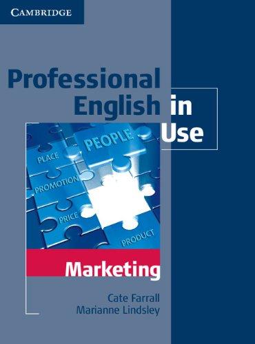 Professional English in Use: Marketing