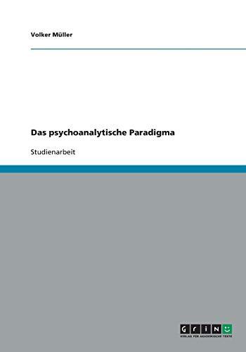 Das psychoanalytische Paradigma