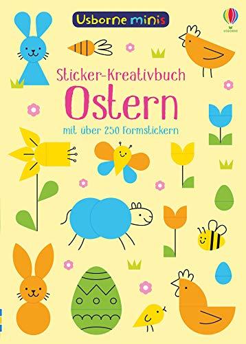 Usborne Minis - Sticker-Kreativbuch: Ostern: mit über 250 Formstickern