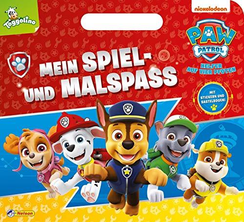 PAW Patrol: Mein Spiel- und Malspaß: Mit praktischem Tragegriff