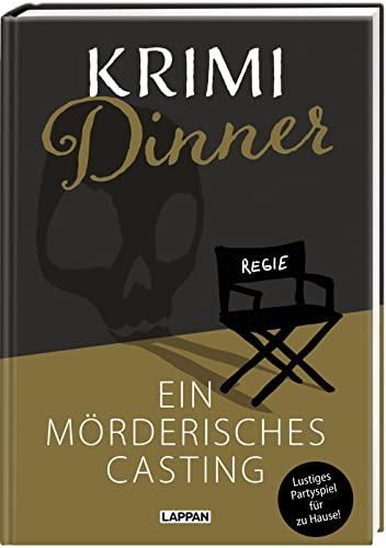 Krimi Dinner - Ein mörderisches Casting: Mordswitziges Party-Spiel für zu Hause | Ein spannender Fall, lustige Charaktere, Aktivity-Anteile und beste Unterhaltung für deine Dinner-Party