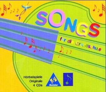 Songs für die Grundschule: 4 CDs mit Originalversionen