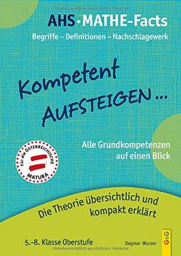 Kompetent Aufsteigen - Mathe-Facts: Die Theorie der Grundkompetenzen übersichtlich und kompakt erklärt