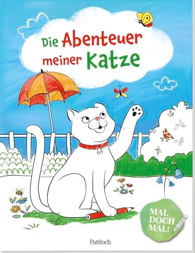 Mal doch mal! - Die Abenteuer meiner Katze: Ab 4 Jahren | Mit süßen Katzen und spannenden Infos rund um Katzen | Ein tolles Geschenk zum Schulstart ... zum Ausmalen, Kritzeln und Sachensuchen)