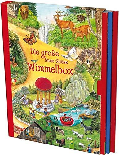 Die große Anne Suess Wimmelbox: 3 Wimmelbücher im Schuber