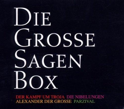 Die große Sagenbox. 20 CDs: Alexander der Große / Parzival / Die Nibelungen/ Der Kampf um Troja