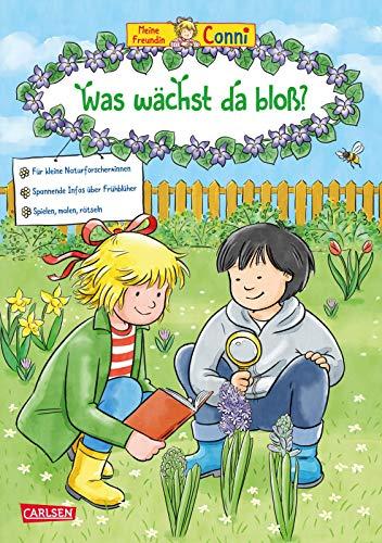 Conni Gelbe Reihe (Beschäftigungsbuch): Was wächst da bloß?: Mit Conni die Natur entdecken für Kinder ab 4