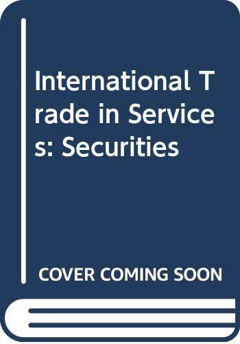 International Trade in Services: Securities