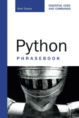 Python Phrasebook: Essential Codes and Commands