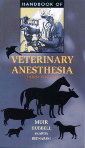 Handbook of Veterinary Anesthesia (13706)