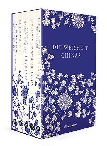 Die Weisheit Chinas: Yijing | Daodejing | Zhuangzi | Zhongyong | Qianziwen. Fünf Bände in Kassette