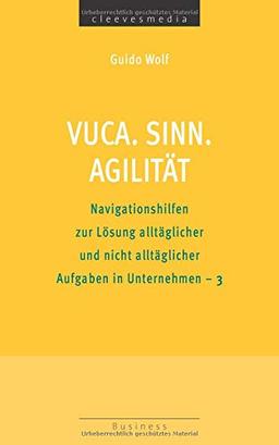 VUCA. SINN. AGILITÄT: Navigationshilfen zur Lösung alltäglicher und nicht alltäglicher Aufgaben in Unternehmen - 3 (Business)