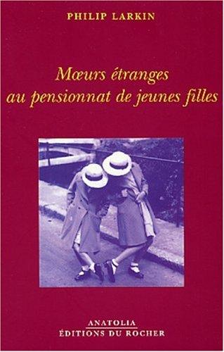 Moeurs étranges au pensionnat de jeunes filles