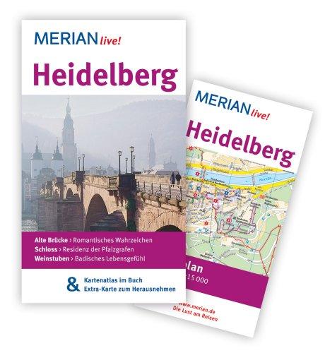 Heidelberg: MERIAN live! - Mit Kartenatlas im Buch und Extra-Karte zum Herausnehmen