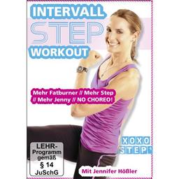 Jennifer Hößler: Intervall Step Workout (Mehr Fatburner // Mehr Step // Mehr Jenny // NO CHOREO » Dein neues Step Workout 2013)