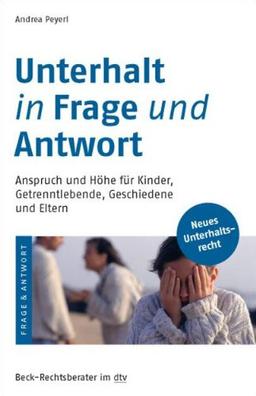 Unterhalt in Frage und Antwort: Anspruch und Höhe für Kinder, Getrenntlebende, Geschiedene und Eltern