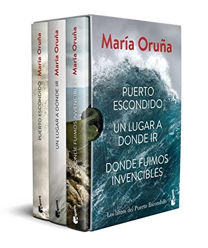 Estuche María Oruña: Puerto escondido + Un lugar a donde ir + Donde fuimos invencibles (Crimen y misterio)