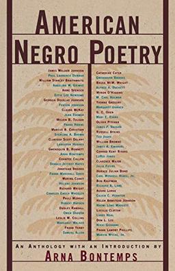 American Negro Poetry (American Century)