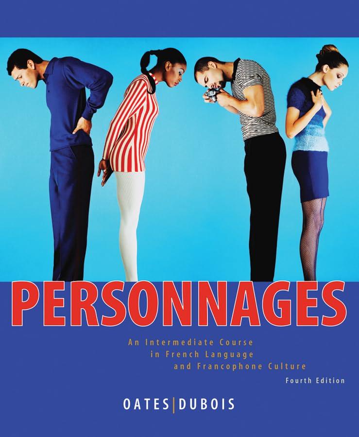 Personnages: An Intermediate Course in French Language and Francophone Culture (Cengage Acquisition, Band 305)