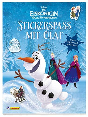 Disney Die Eiskönigin: Stickerspaß mit Olaf: Mit bunten Stickern und tollen Rätseln für Olaf-Fans (ab 4 Jahren) (Disney Eiskönigin)