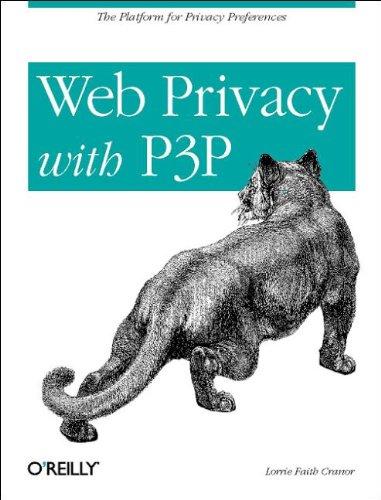 Web Privacy with P3P (Classique Us)