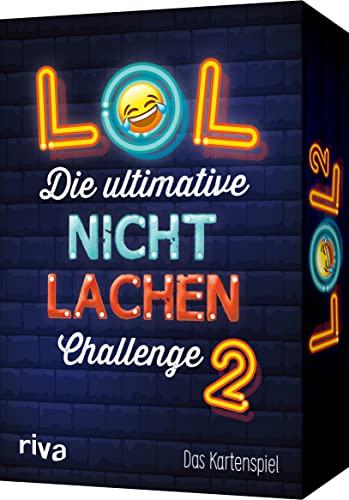 LOL – Die ultimative Nicht-lachen-Challenge 2: Das Kartenspiel. Mit neuen Witzen, Flachwitzen und Scherzfragen. Teil 2 des Bestseller-Spiels. Ab 8 Jahren. Das perfekte Partyspiel