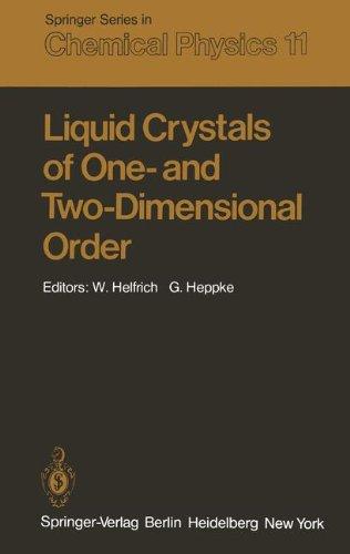 Liquid Crystals of One- and Two-Dimensional Order