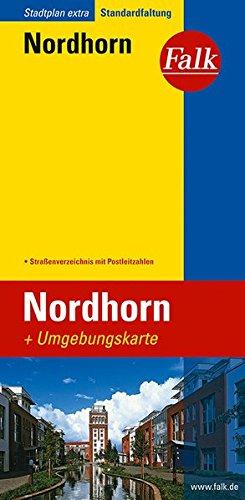 Falk Stadtplan Extra Standardfaltung Nordhorn