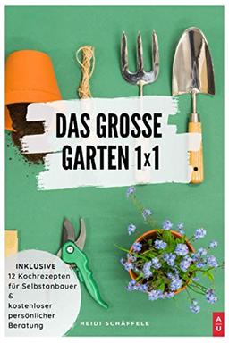 Das grosse Garten 1x1: Der Gartenratgeber zum selber planen, pflanzen und bauen. Tipps, Tricks und Ideen für das Anlegen des Traumgartens. Inklusive leckeren Rezepten und kostenloser Beratung.