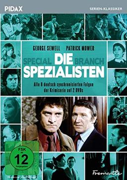 Die Spezialisten (Special Branch) / Alle 8 deutsch synchronisierten Folgen der erfolgreichen Krimiserie (Pidax Serien-Klassiker) [2 DVDs]